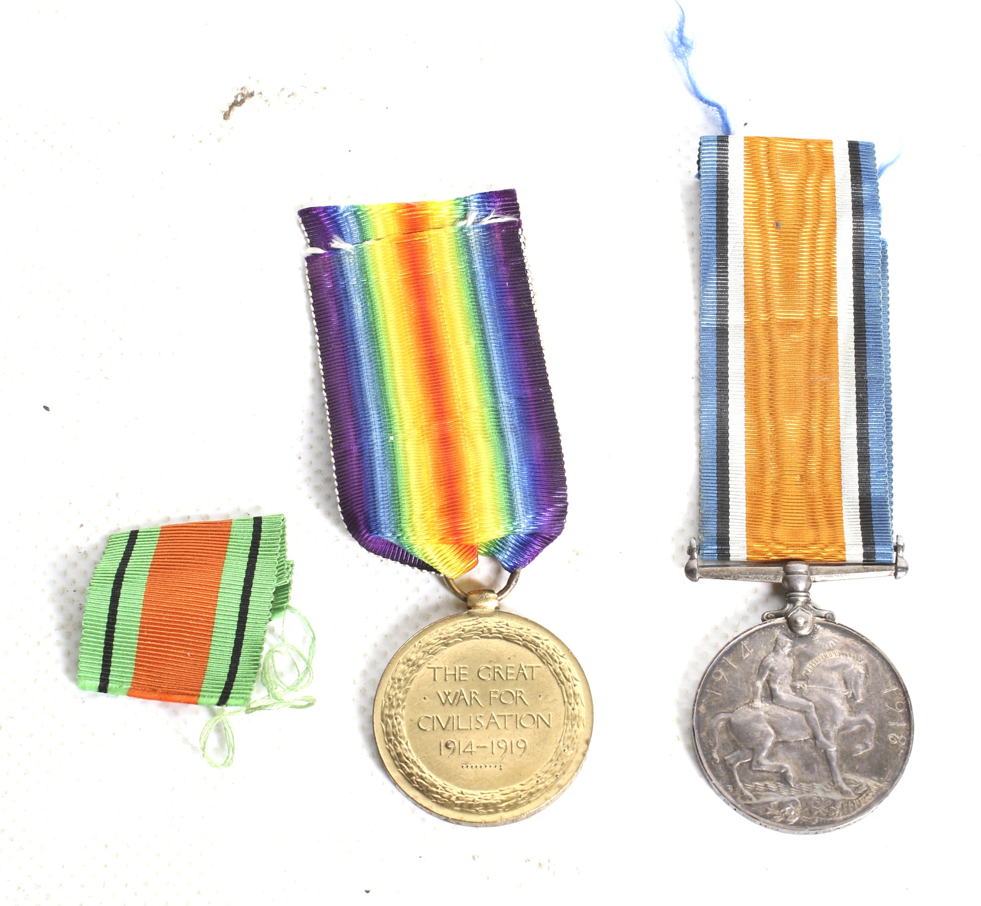 A pair of WWI medals. Comprising a British War Medal and an Allied Victory Medal - Image 2 of 2