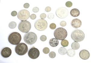 A group of mainly GB coins.