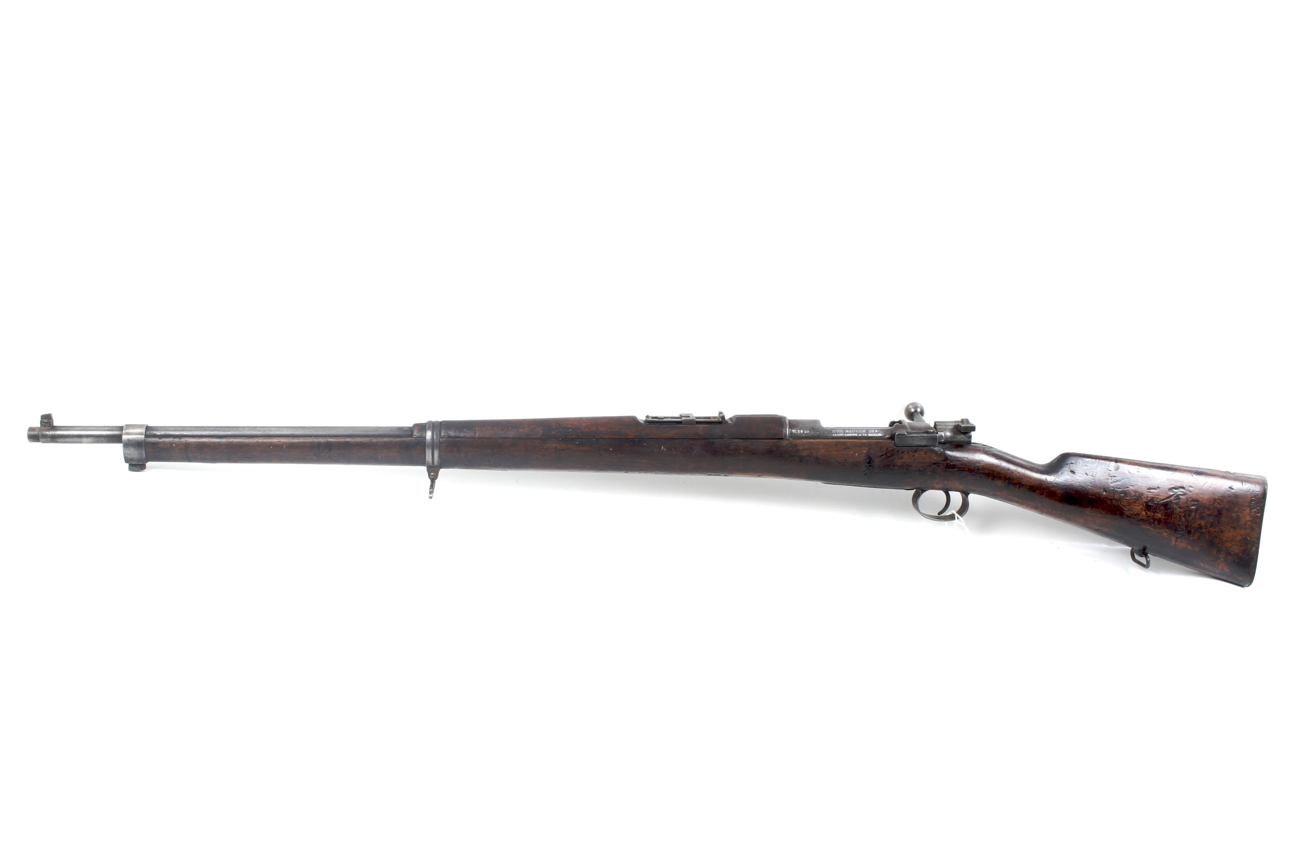 A Mauser model 1898 7mm calibre bolt action rifle. - Image 3 of 3