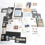 A mixed collection of Commonwealth stamps. Including St. Kitts 1981 Wedding varieties etc.