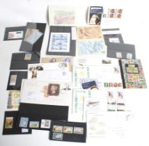A mixed collection of Commonwealth stamps. Including St. Kitts 1981 Wedding varieties etc.