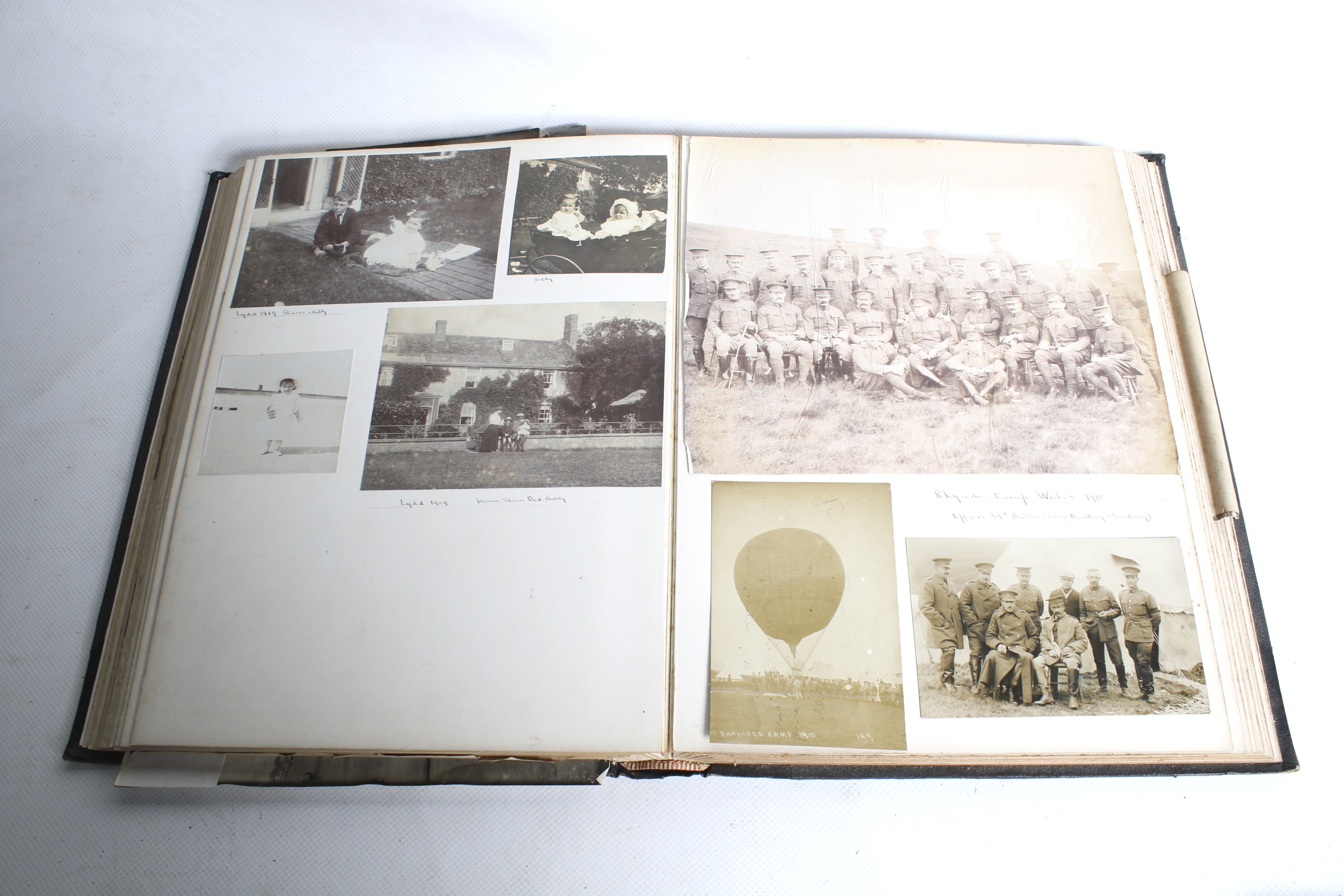 Two circa 1900 photograph albums and five files of copies of the diaries of George Napier Johnston. - Image 5 of 22