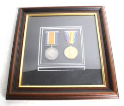 A set of two WWI Royal Artillery medals.