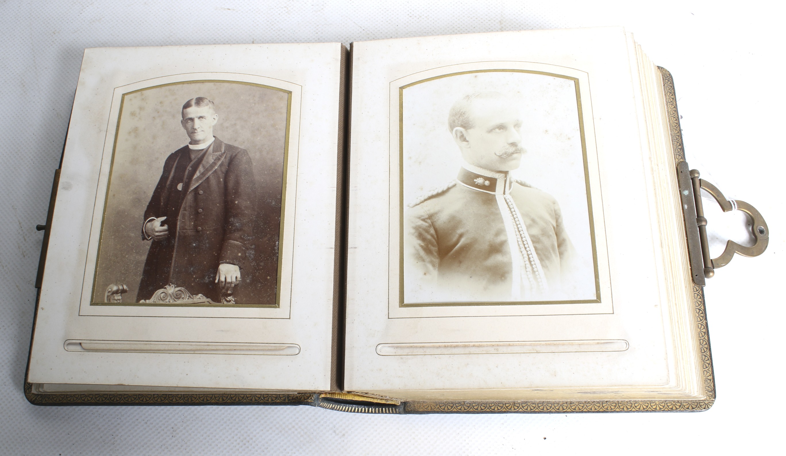 Two circa 1900 photograph albums and five files of copies of the diaries of George Napier Johnston. - Image 3 of 22