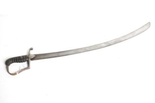 A possibly Napoleonic period British 1796 pattern cavalry sword.