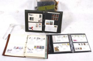 A group of mainly British stamps and world mixture albums.