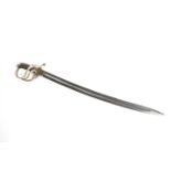 A 19th century British 1821 pattern light cavalry sword. Stamped '11' to underside of the hilt.