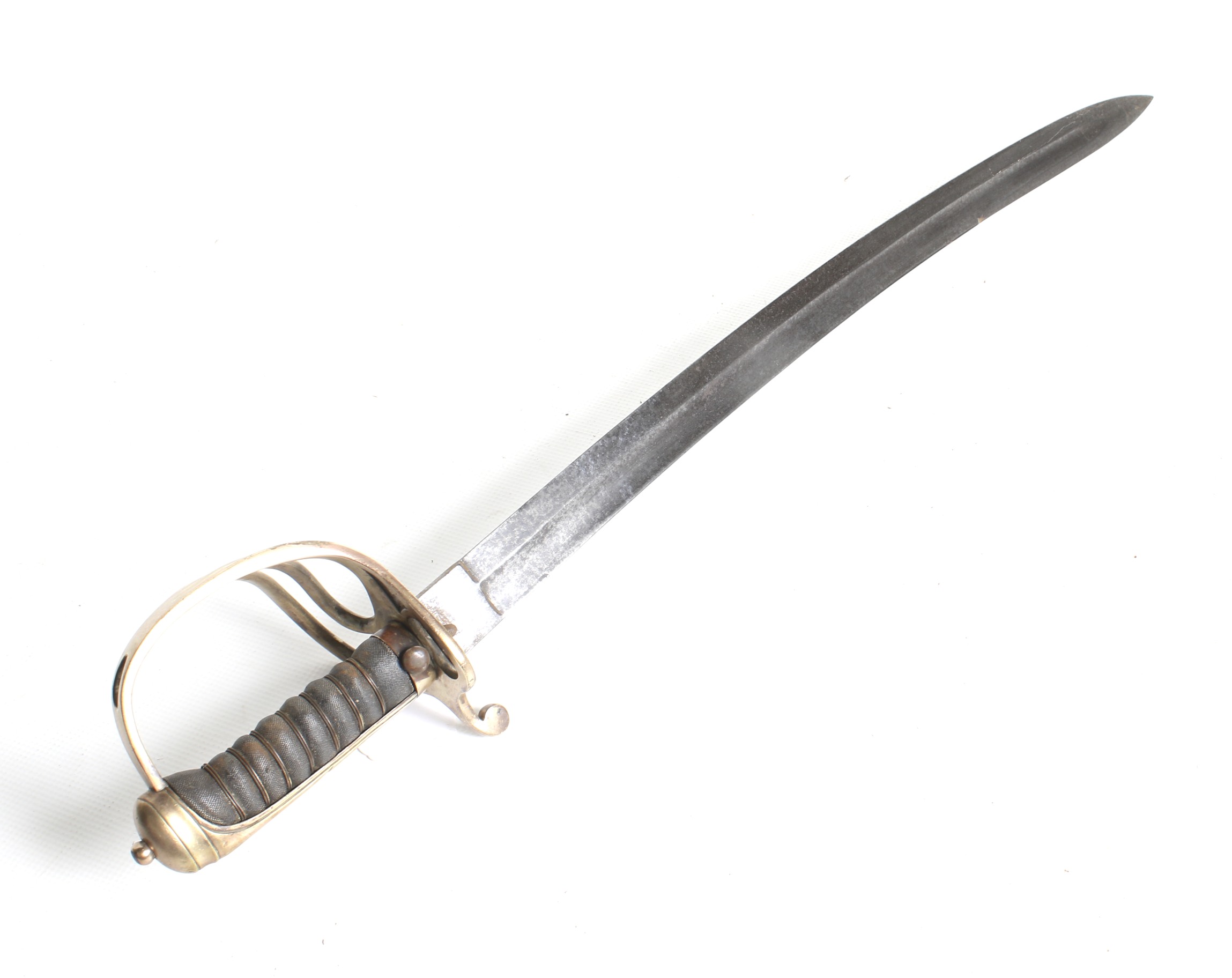 A 19th century British 1821 pattern light cavalry sword. Stamped '11' to underside of the hilt. - Image 2 of 3
