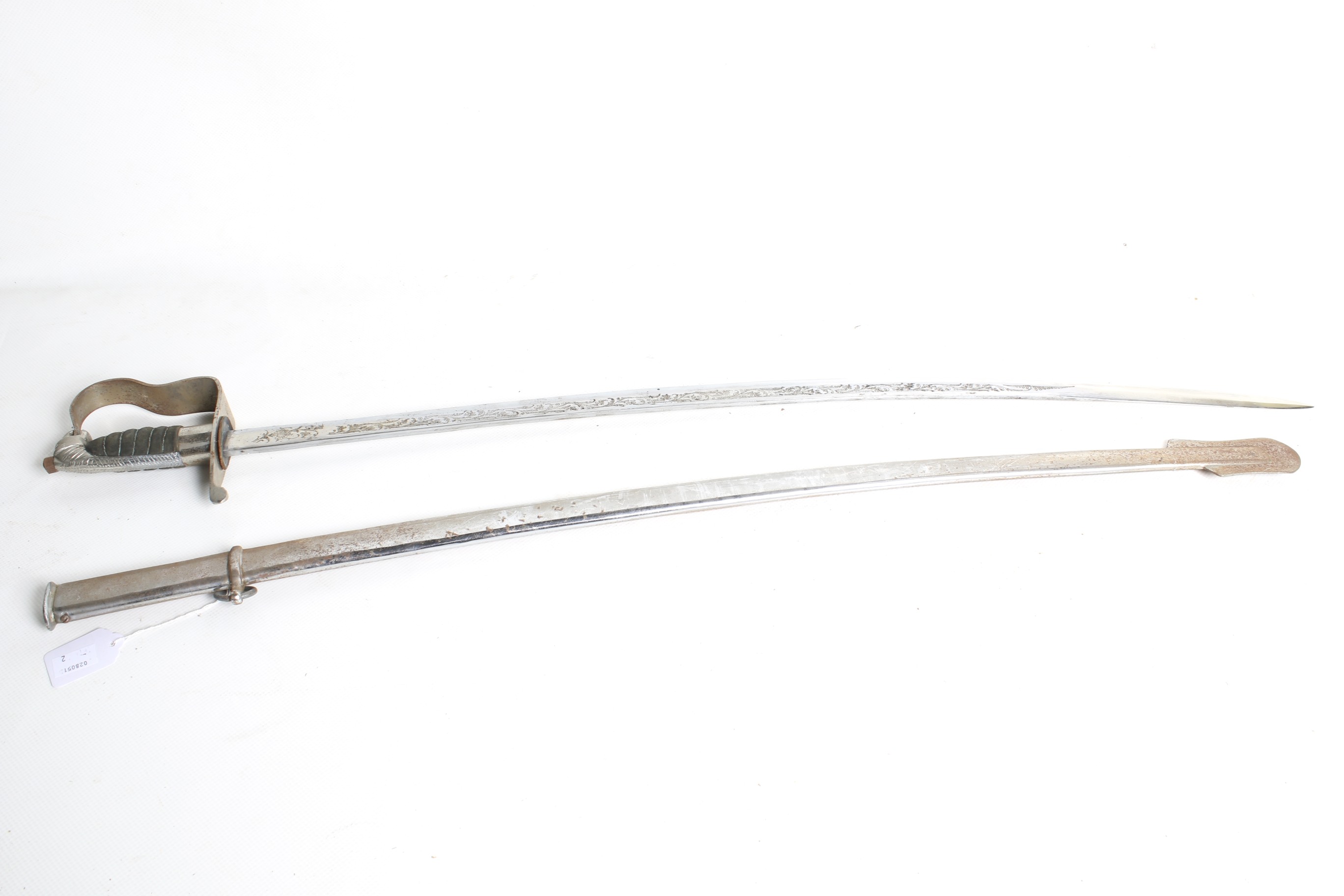 A reproduction German officer's sword. - Image 3 of 5