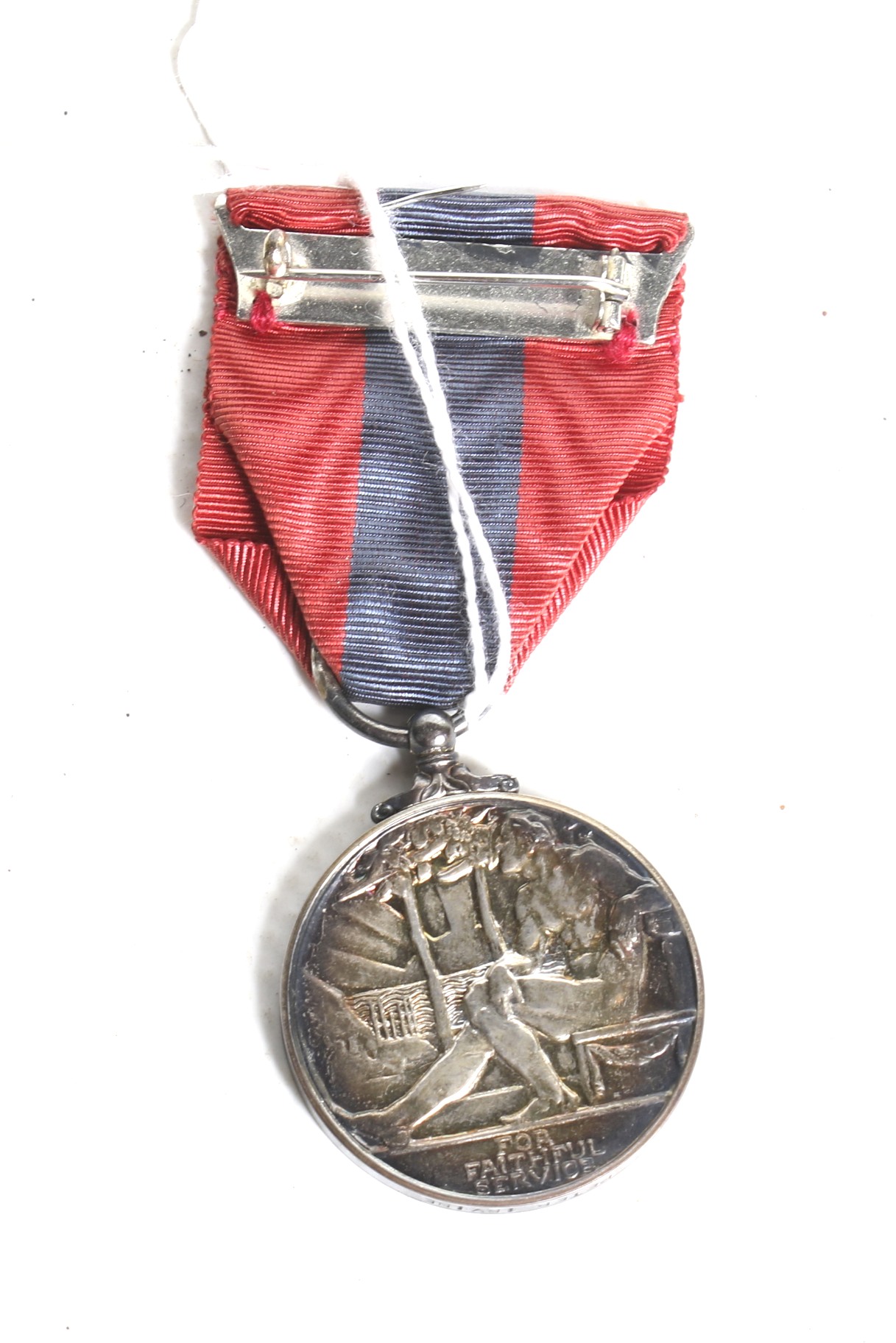 Elizabeth II Faithful Service Medal awarded to Peter Irvine, Royal Mint, in original box. - Image 2 of 2
