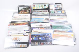 A large collection of GB presentation packs.