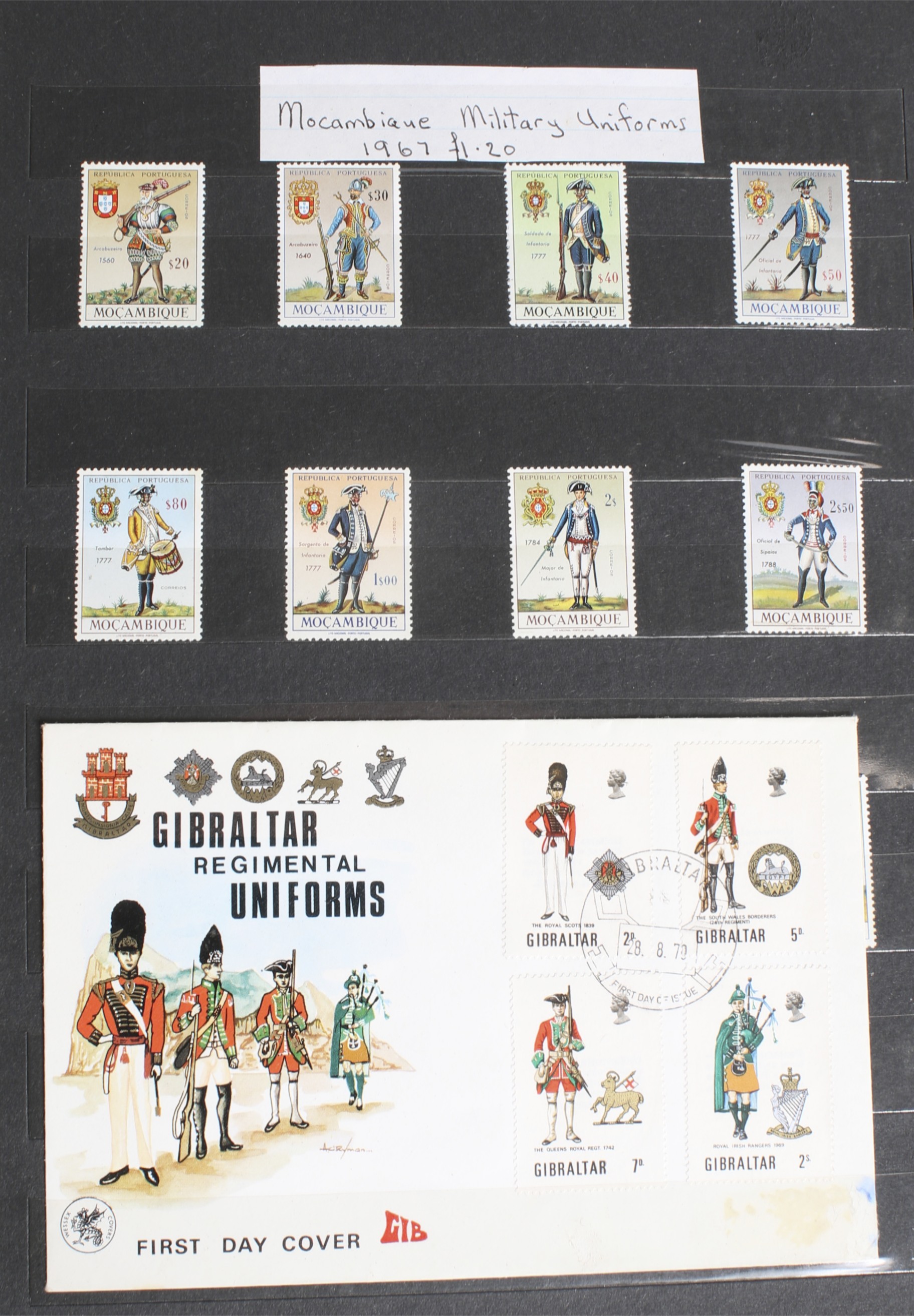 A collection of military themed stamps. - Image 4 of 4