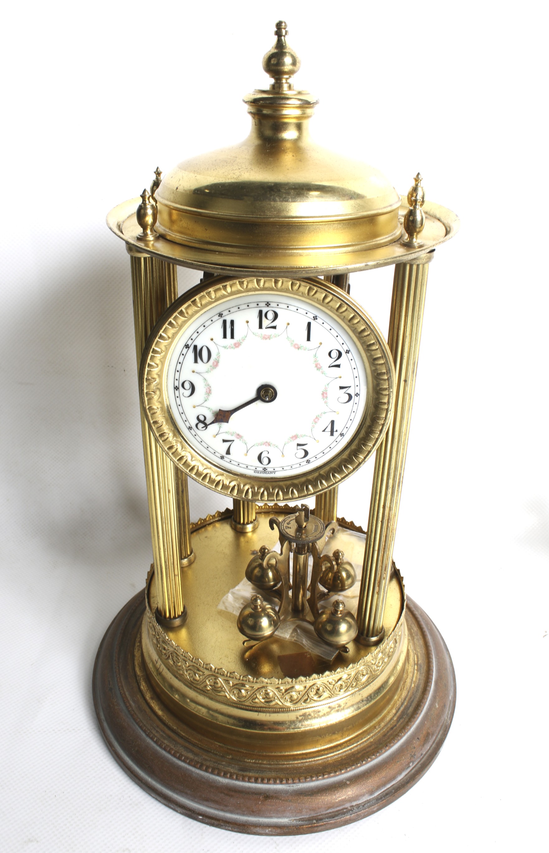 Two vintage German anniversary mantel clocks. - Image 2 of 4