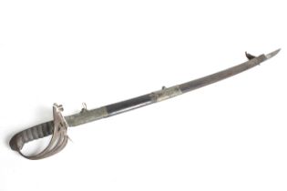 A Victorian 1827/45 Pattern British Rifle Officer's sword.