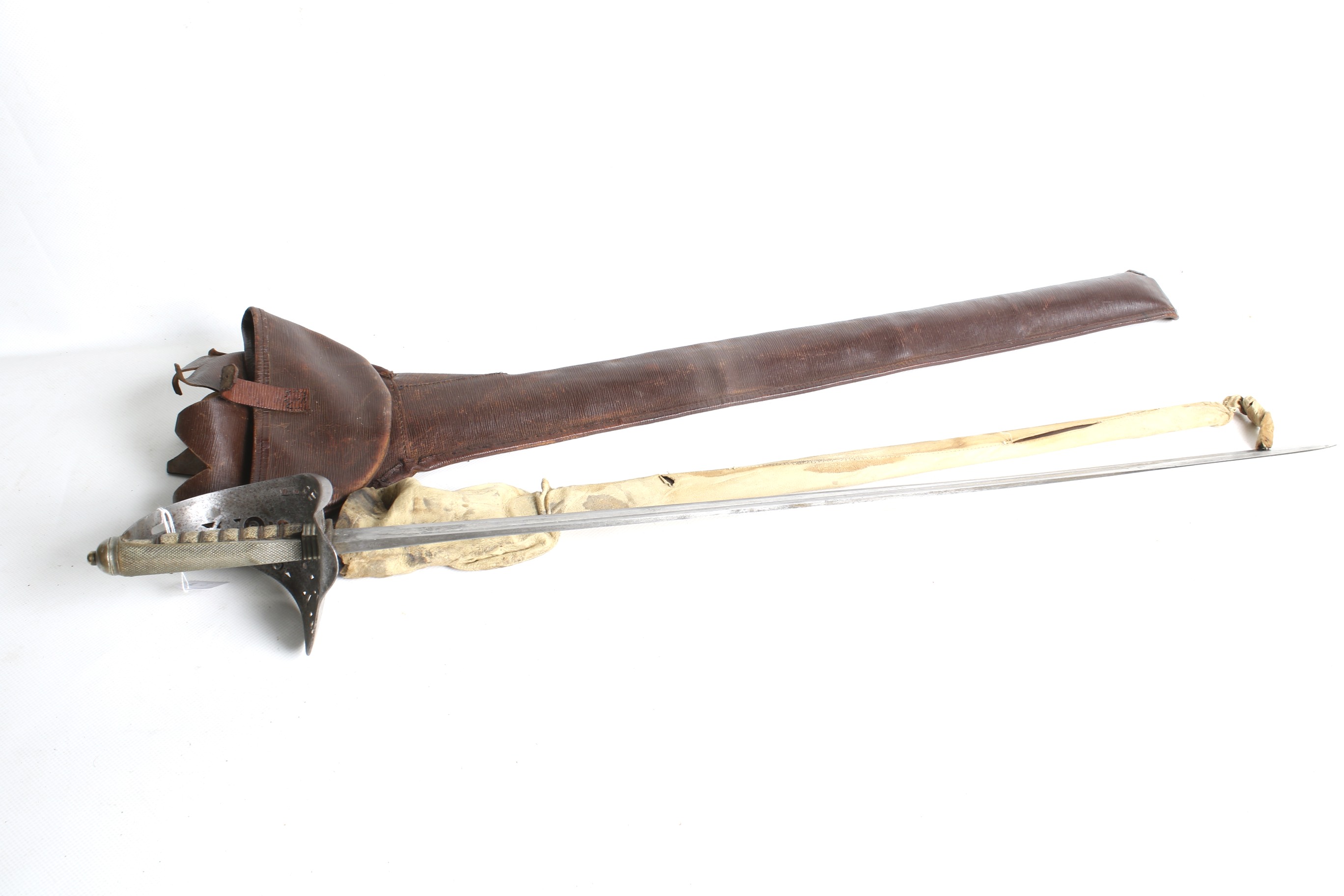 A British 1897 pattern Infantry Officer's sword. - Image 2 of 3