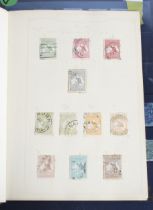A collection of worldwide stamps.