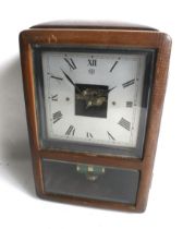 A French Art Deco Bulle battery operated mantel clock.