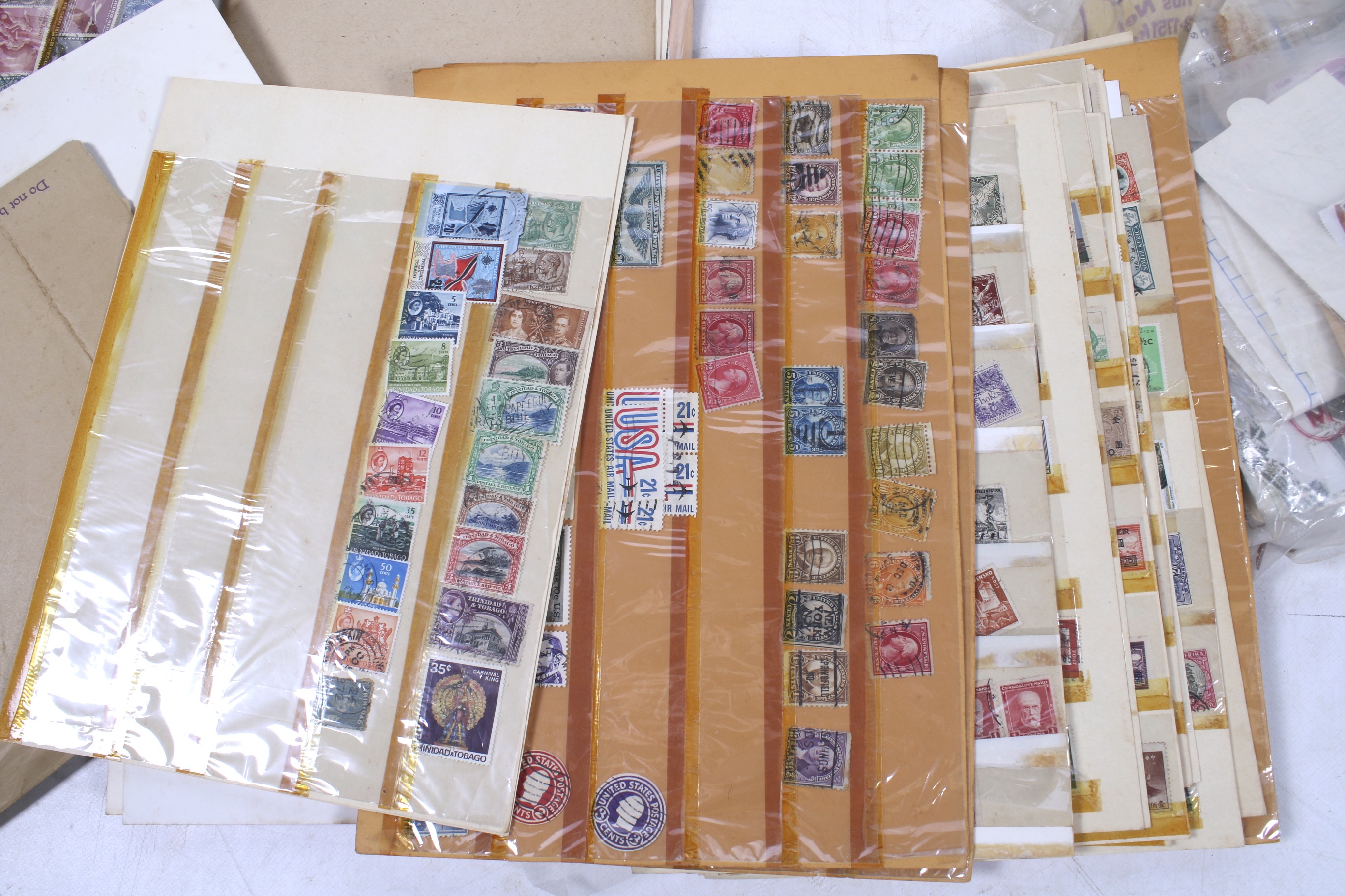 Bag of mixed GB and world stamps and First Day Covers. World collection including Germany. - Image 2 of 2