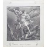 William Marshall Craig (c.1765-1834), grayscale watercolour, 'Divine Vengeance '.