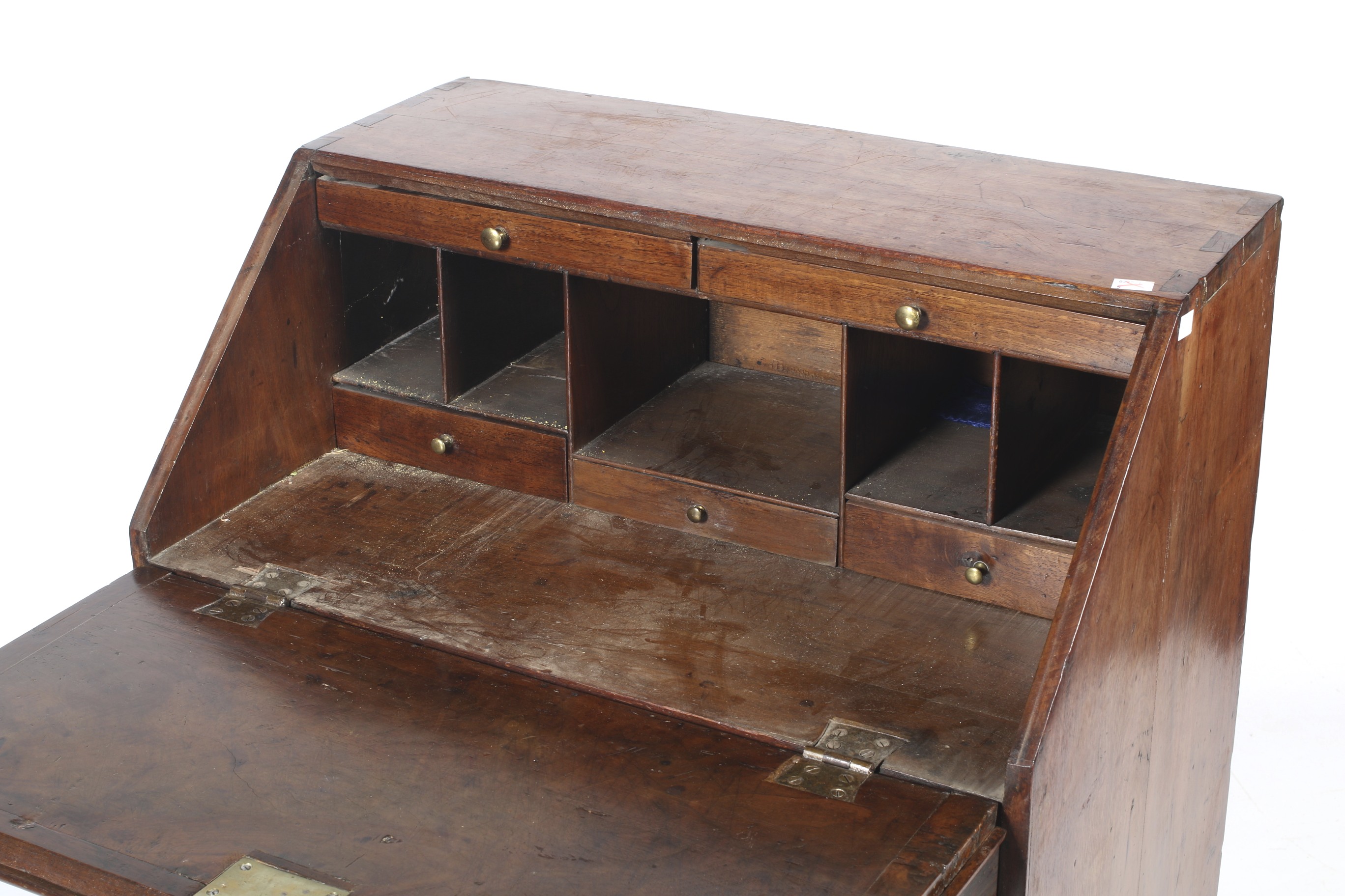 A small 19th century mahogany bureau. - Image 2 of 2