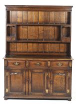 An early 19th century oak Welsh Dresser.