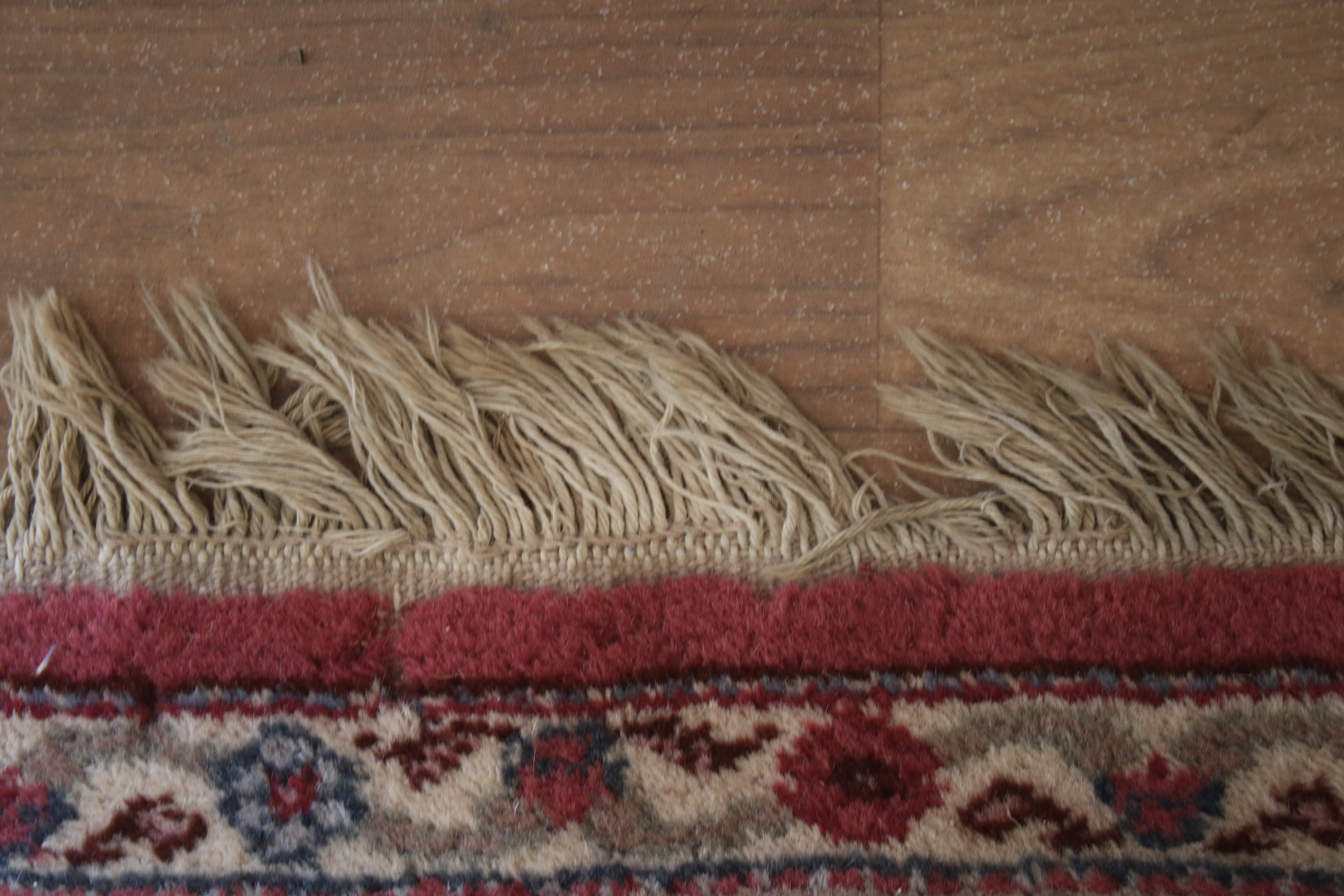 A large Persian rug. - Image 13 of 15