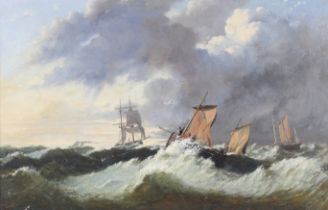 Jock Williams 1855 Marine School, oil on canvas.