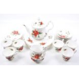 A collection of twenty piece Royal Albert Yuletide pattern tea dinner service.