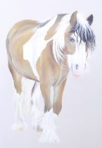 Sarah Bayliss, limited edition print of a horse, 'Maggie', numbered 1/30, framed and glazed,