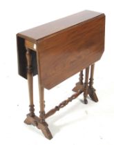 A Victorian style mahogany Sutherland table.