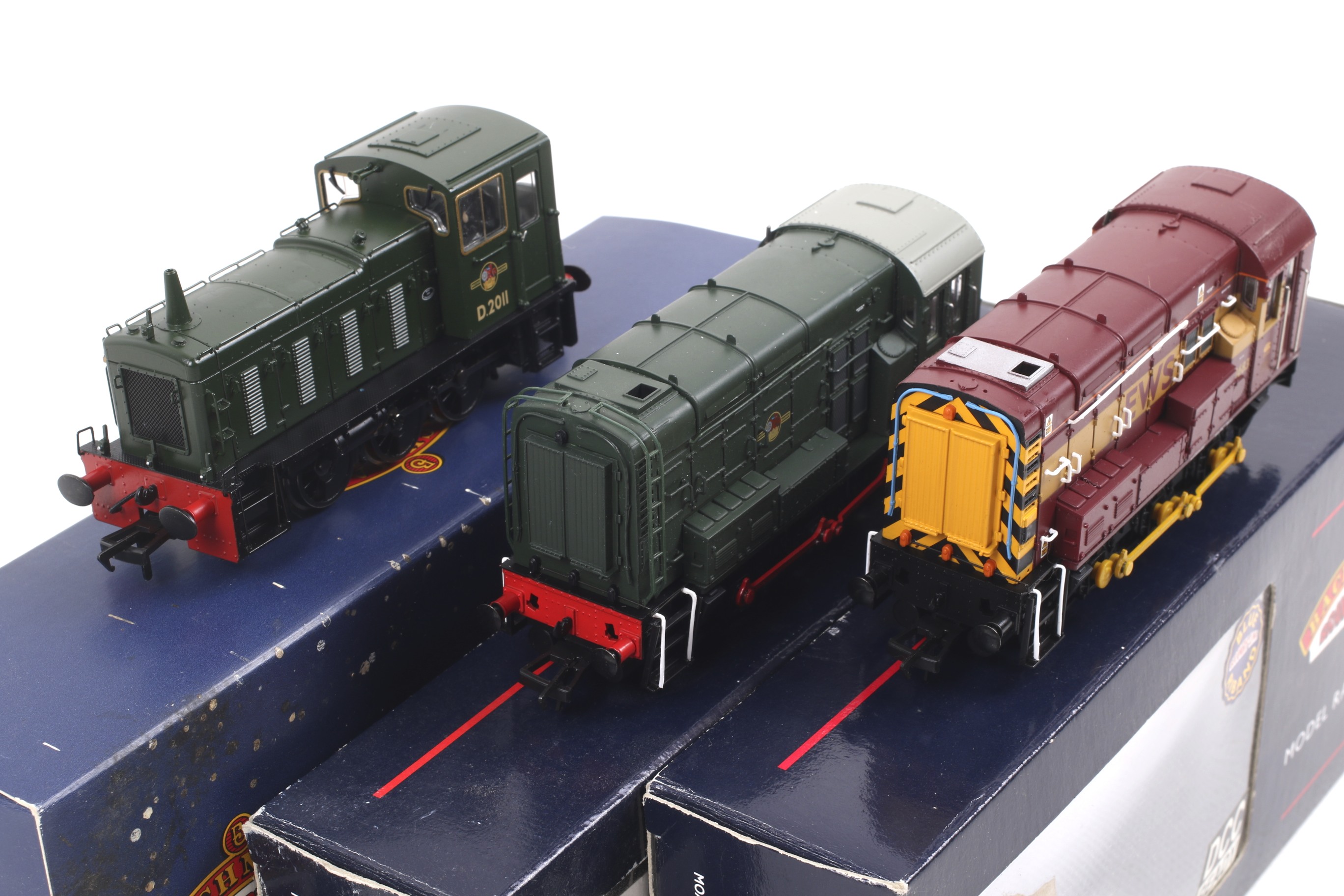Three Bachmann OO gauge diesel shunting engines. Comprising one BR class 03 no. - Image 2 of 2