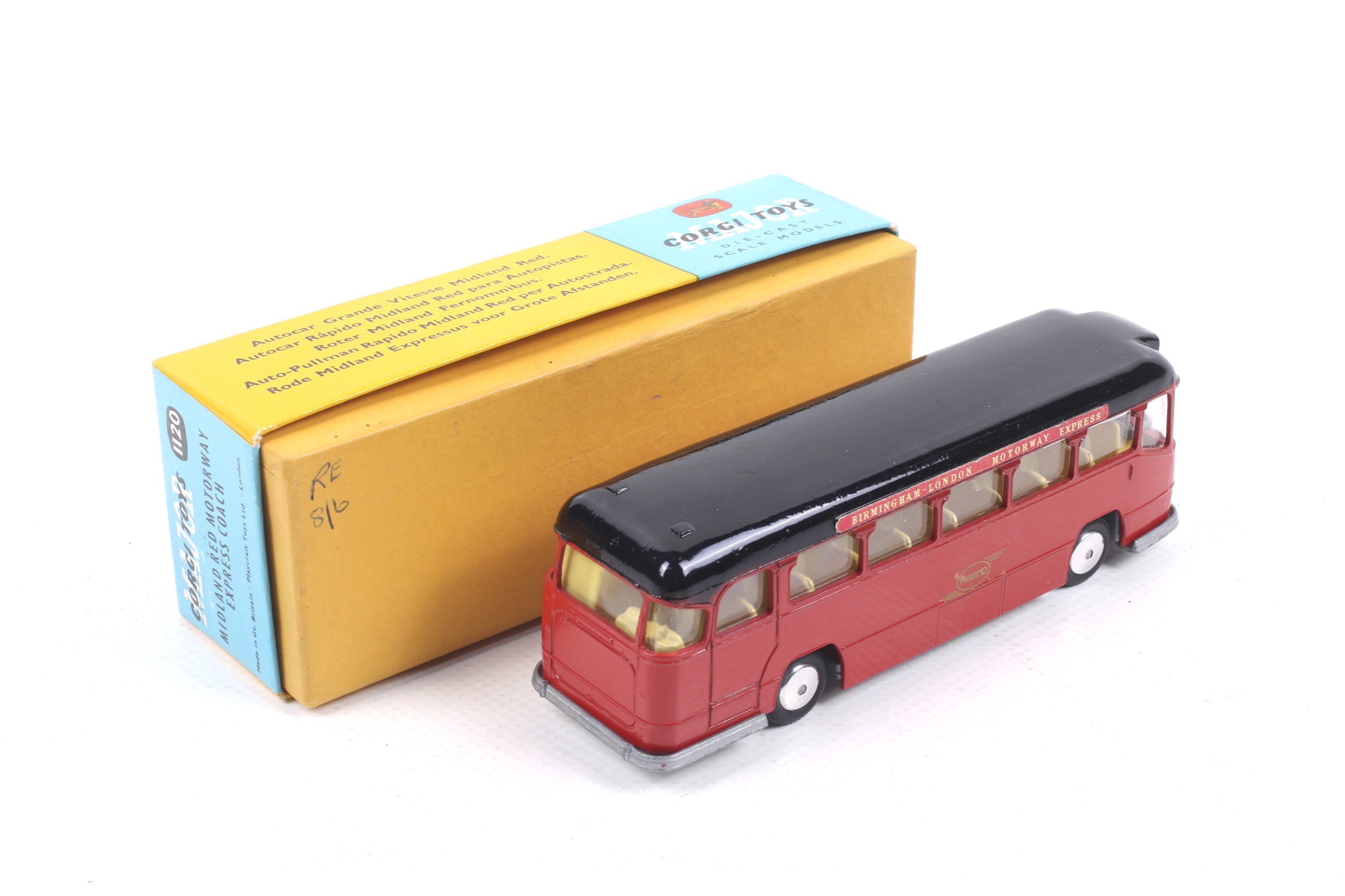 A Corgi diecast Midland Motorway Express Coach. No. - Image 2 of 2