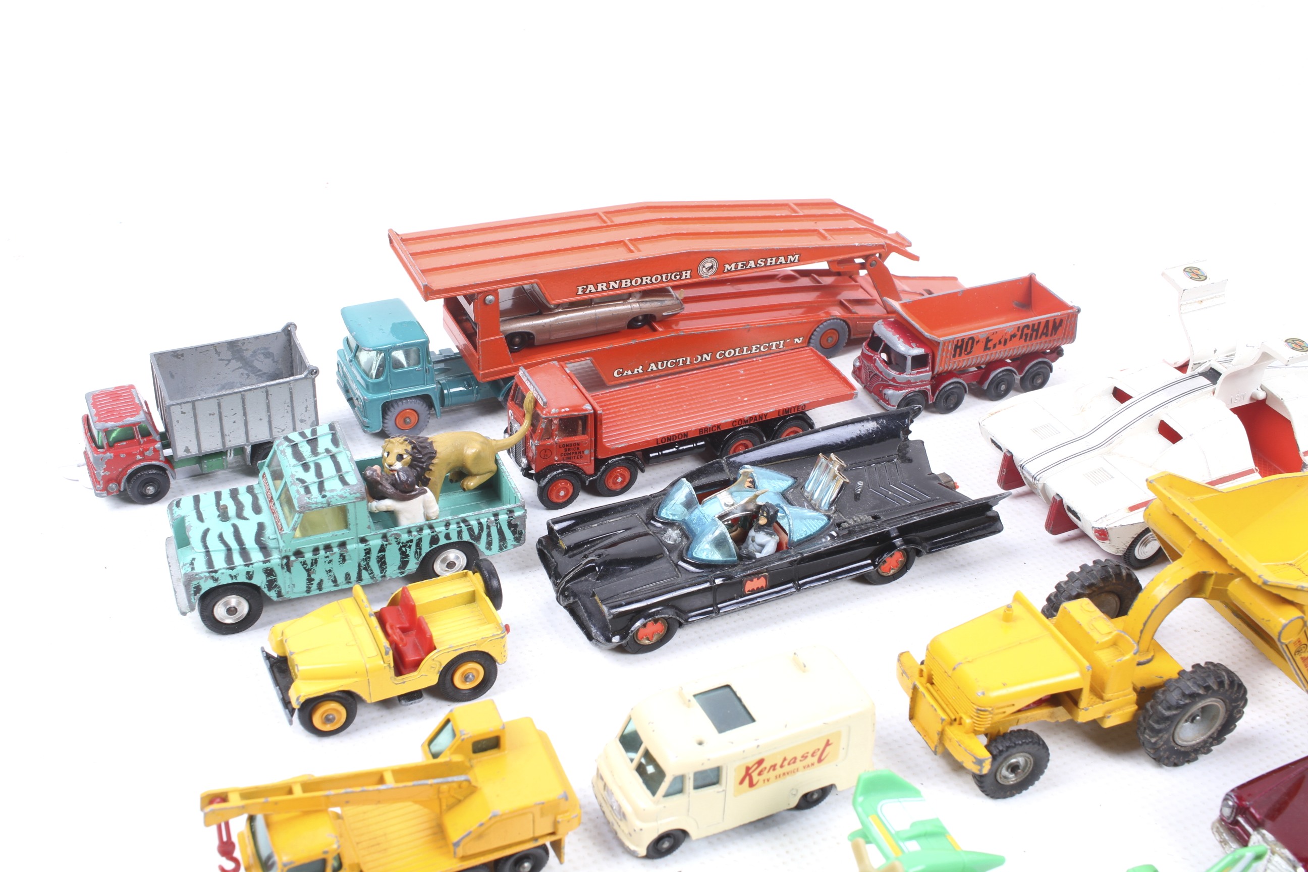 A mixed collection of diecast vehicles. Noting Dinky including Batman etc, unboxed. - Image 2 of 3
