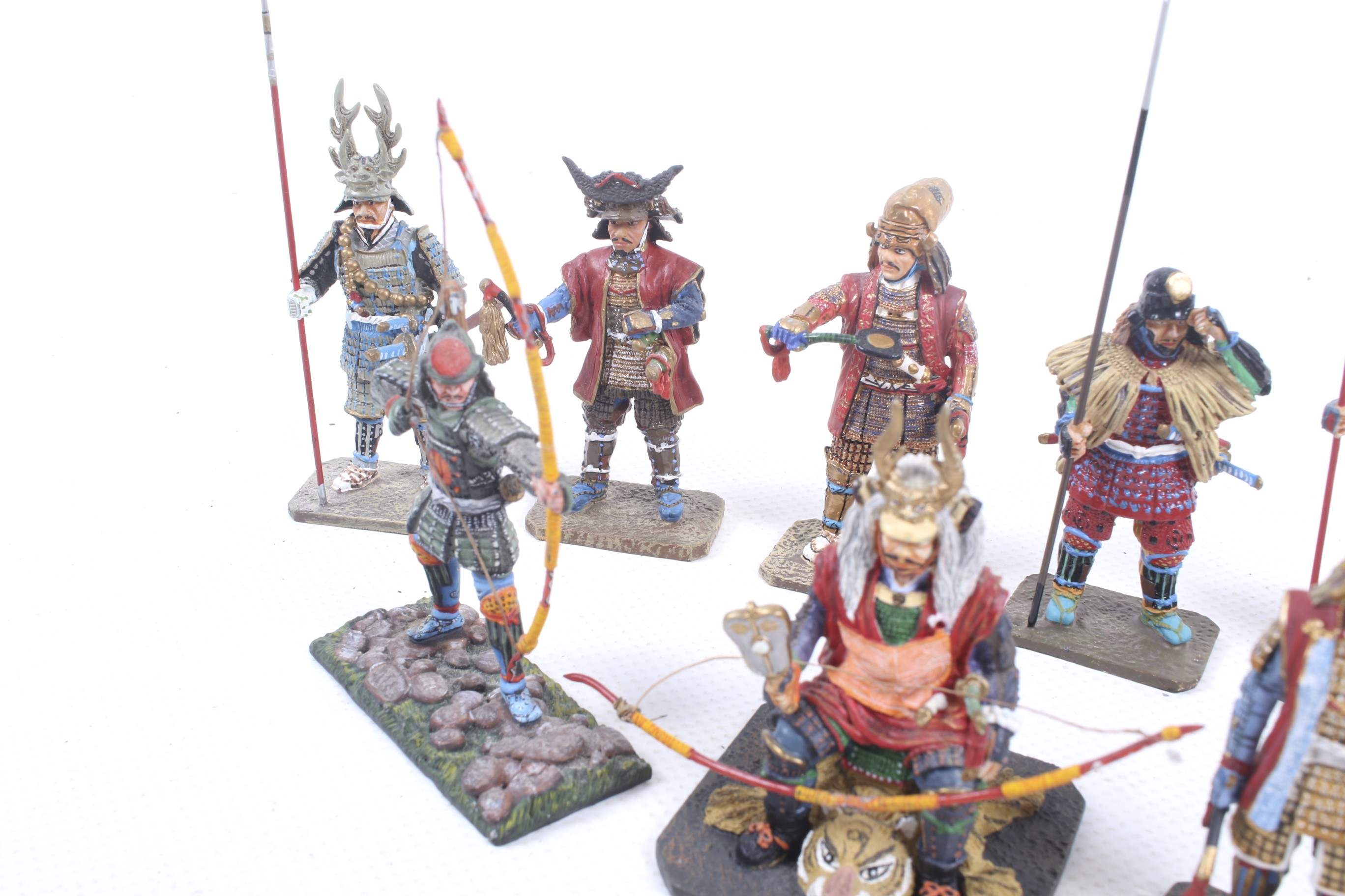 A Collection of Delprado samari warrior figures. - Image 4 of 5