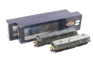 Two Bachmann OO gauge diesel locomotives. Including one BR class 42 Warship no.