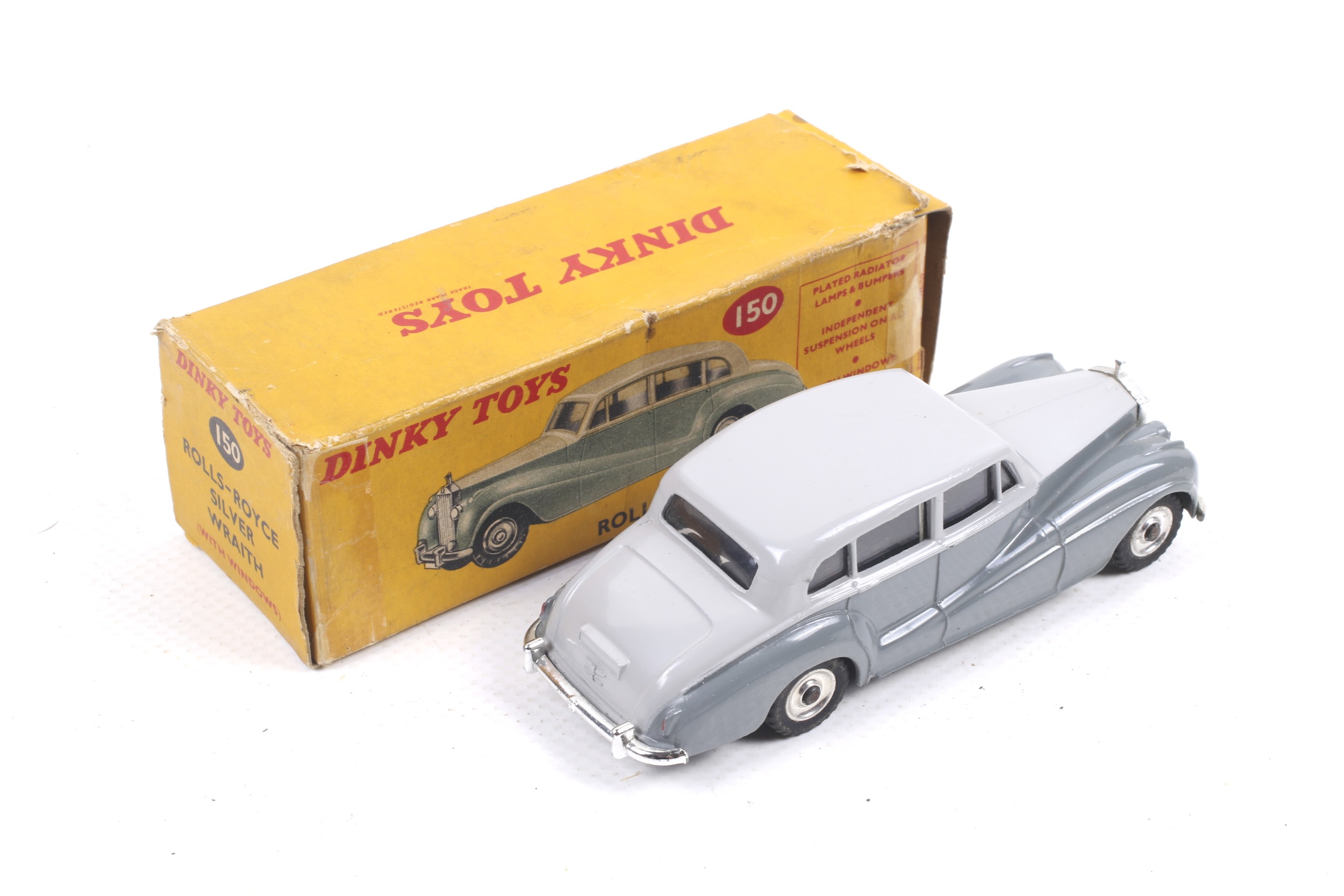 A Dinky diecast Rolls Royce Silver Wraith. No. - Image 2 of 2