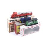 Three OO gauge diesel locomotives. Comprising one Oxford rail NCB Roger H Bennett no.