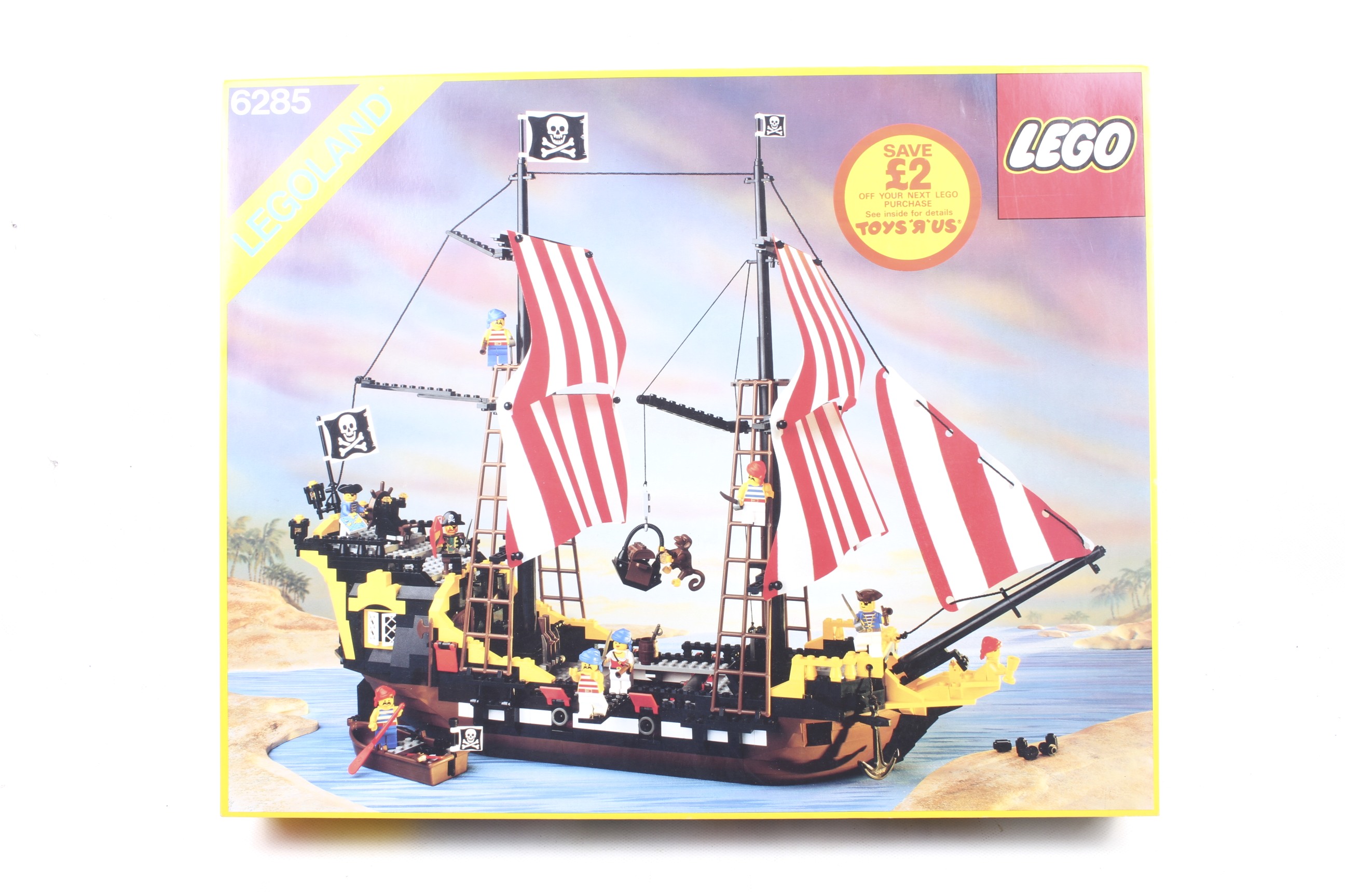 A Lego Black Seas Barracuda Legoland set.