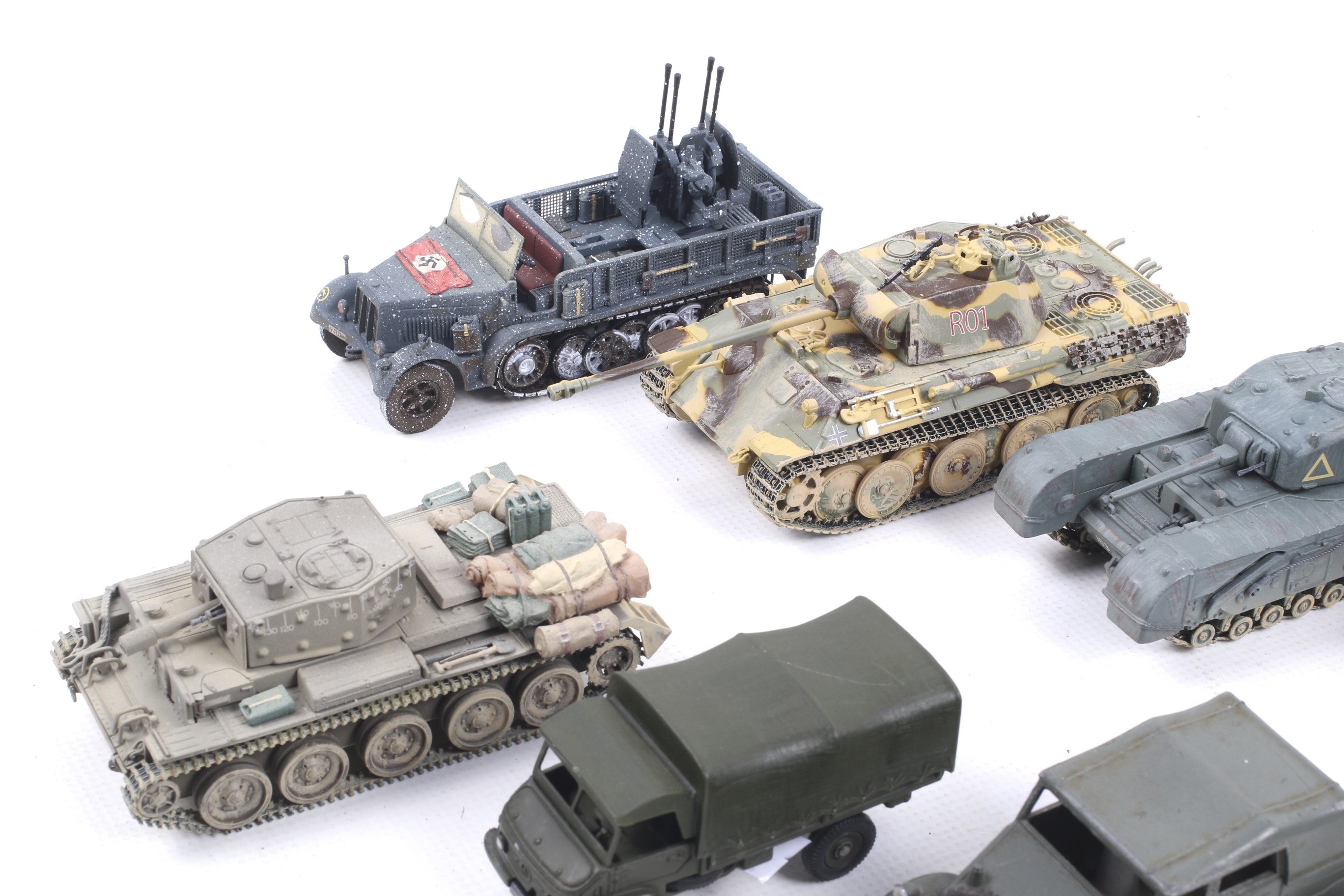 Eight diecast military vehicles. - Image 2 of 3