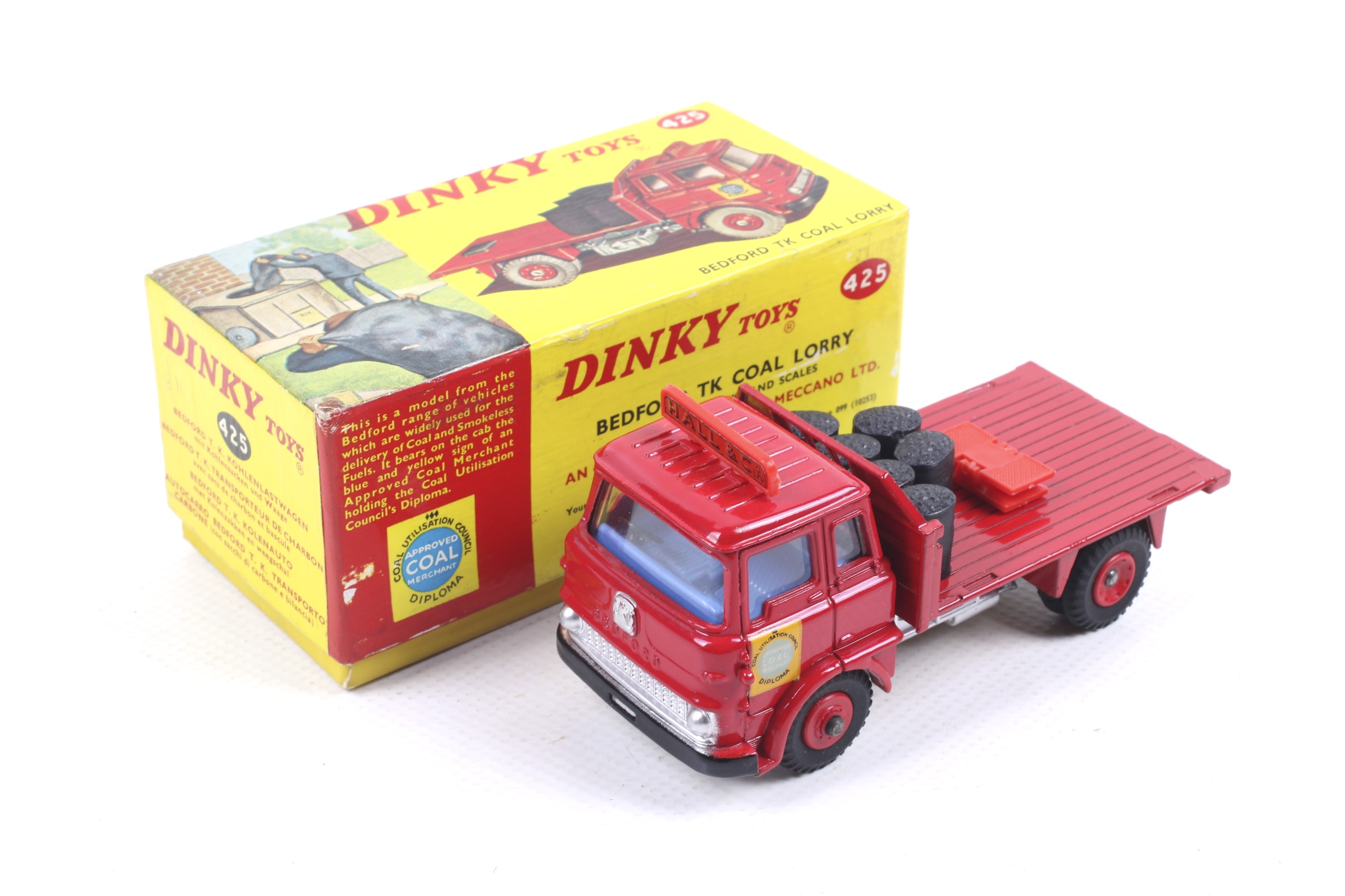 A Dinky diecast Bedford TK Coal Lorry. No.