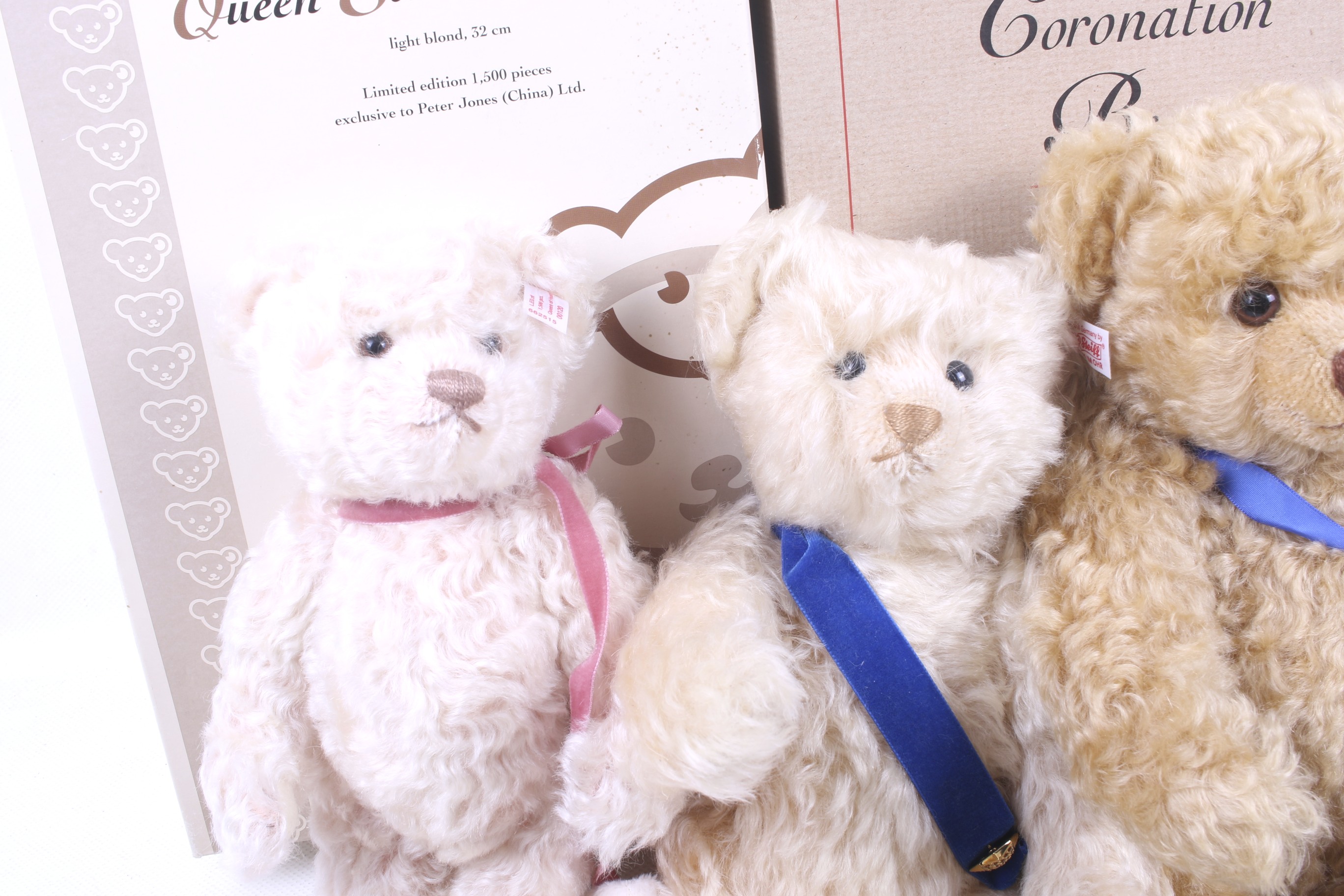 A collection of four Steiff teddy bears. - Image 2 of 3