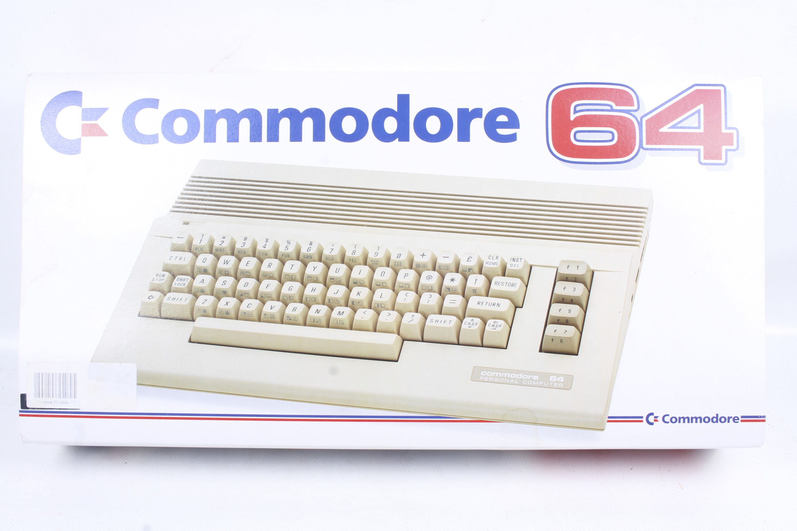 A Commodore 64 PC. Complete with leads etc, in original box.