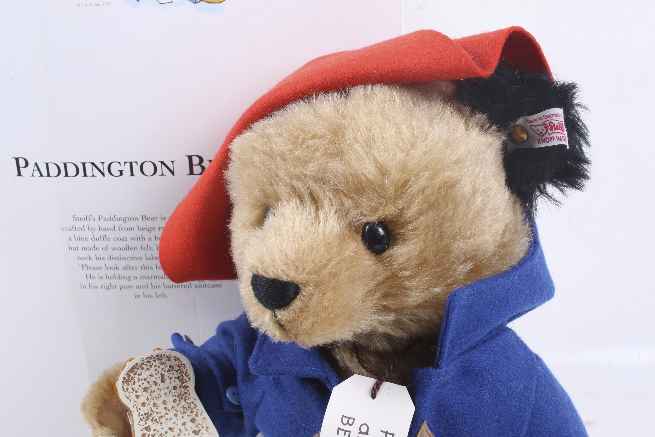 A Steiff Paddington bear teddy bear. - Image 2 of 2