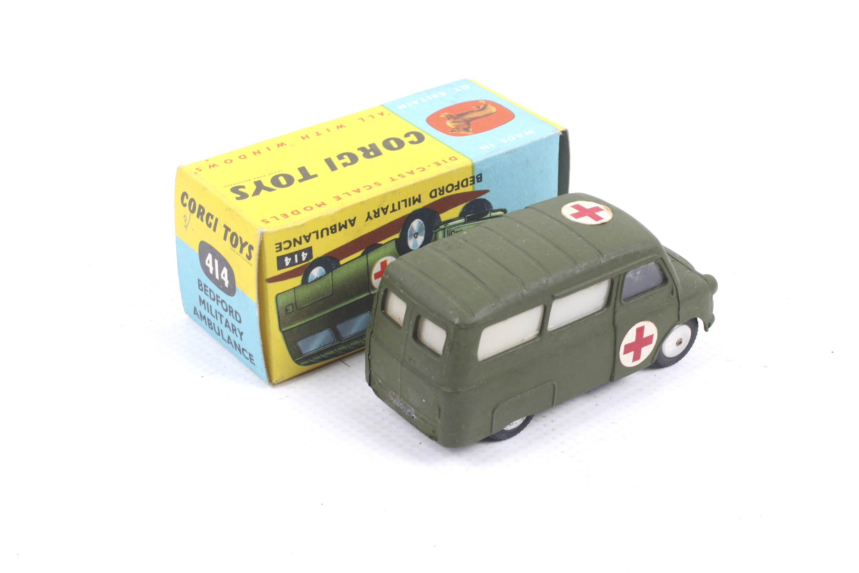 A Corgi diecast Bedford Military Ambulance. No. - Image 2 of 2