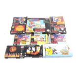 A Super Nintendo Pal Version games console plus games.