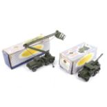 Two Dinky diecast military vehicles. Comprising one Recovery Tractor. No.