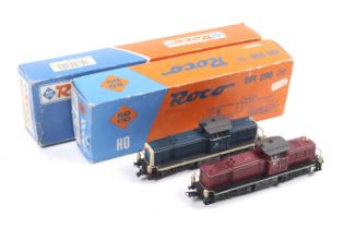 Two Roco OO gauge diesel locomotives. Both BR 290s, nos. 43457 and 43459, both in original boxes.