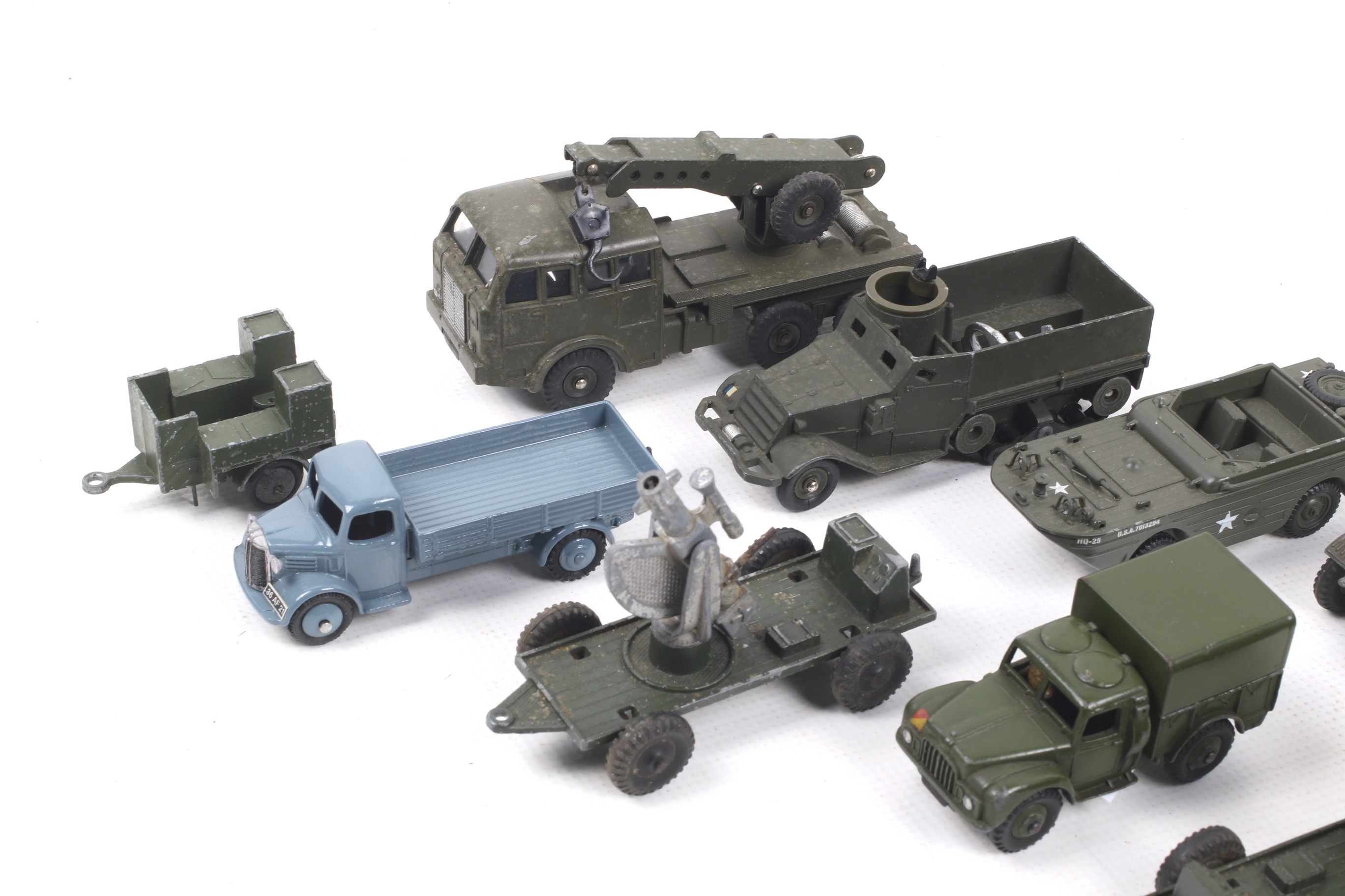 A collection of diecast metal military vehicles. - Image 2 of 3