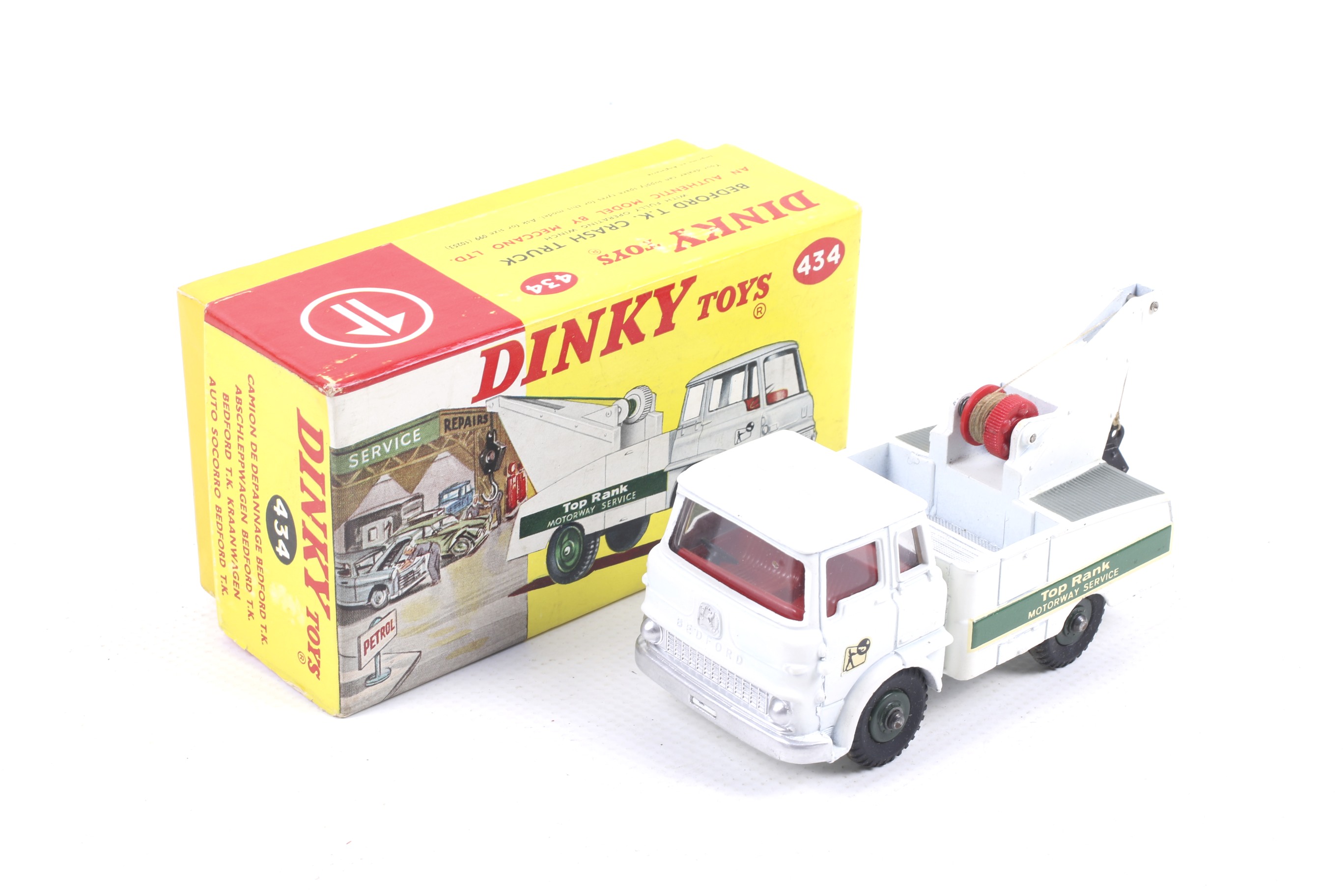 A Dinky diecast Bedford TK Crash Truck. No.