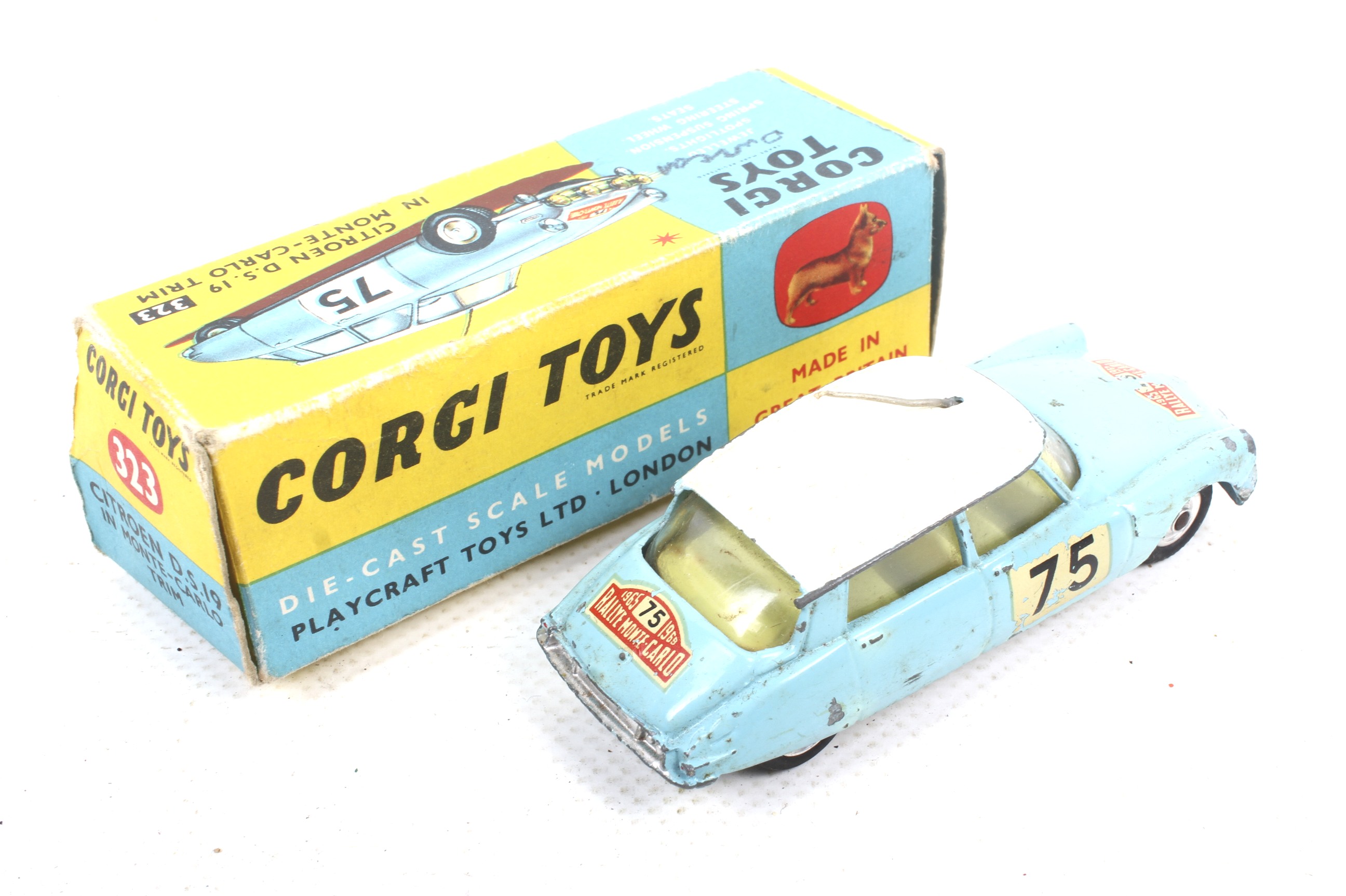 A Corgi diecast Citroen DS19 in Monte Carlo Trim. No. - Image 2 of 2